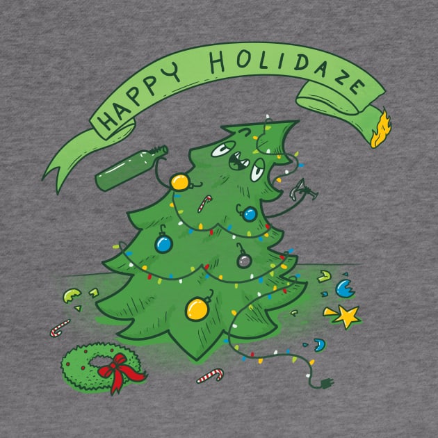 Happy Holidaze by Made With Awesome